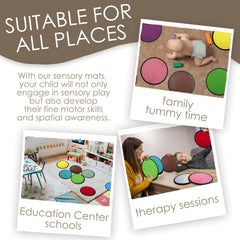 Keculf gift-ready sensory mats for home therapy and classroom activities.