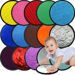 Keculf sensory mats with mixed colors and textures for tactile exploration and calm engagement.