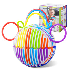 Keculf upgraded 3D sensory ball in eight colors for tactile and creative play