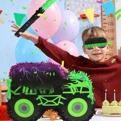Kedaijin truck-themed party decor idea that sparks birthday excitement.
