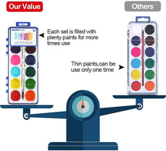Keebor safe non-toxic paints for kids and classroom activities.