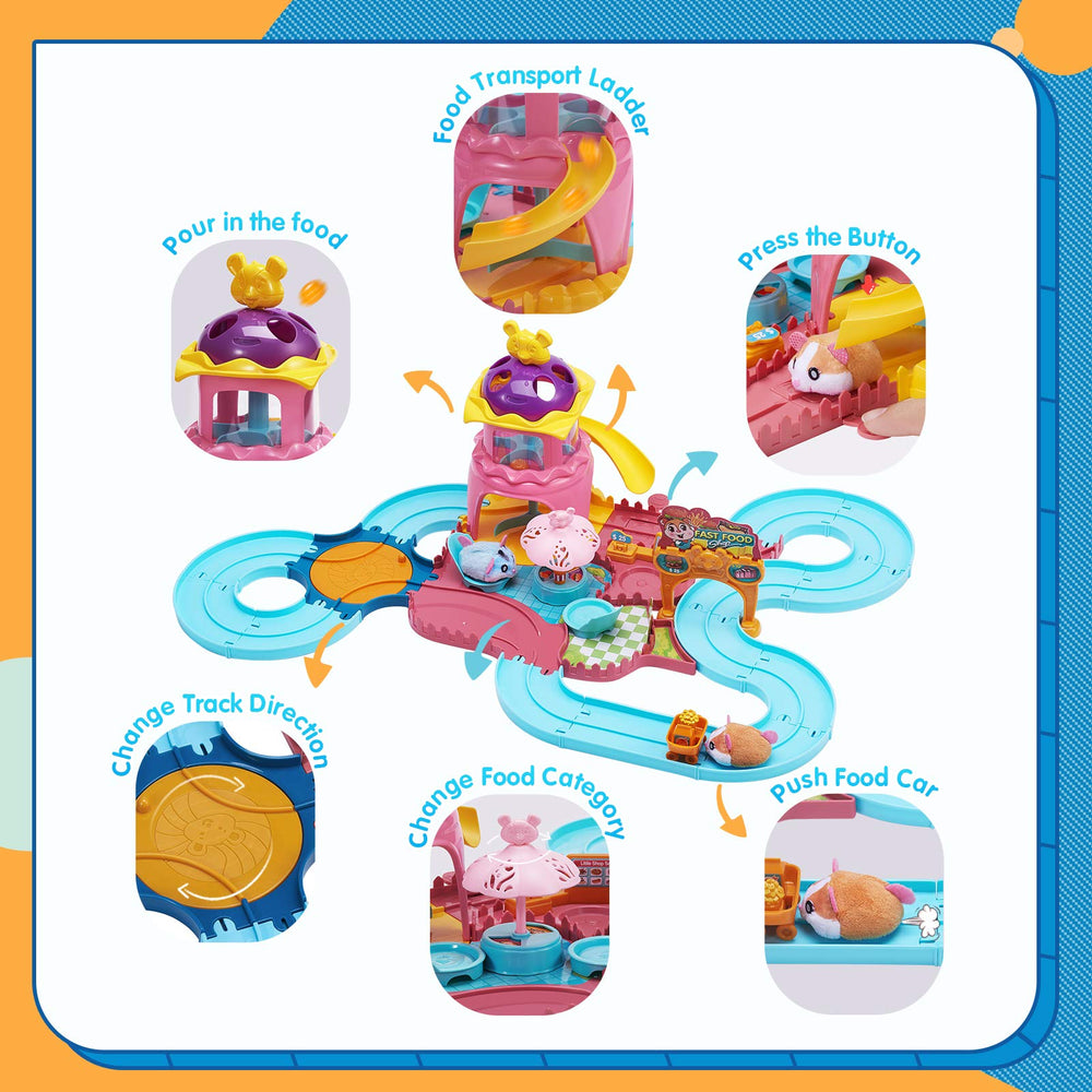 Keejoy hamster track toys make a thoughtful gift for girls