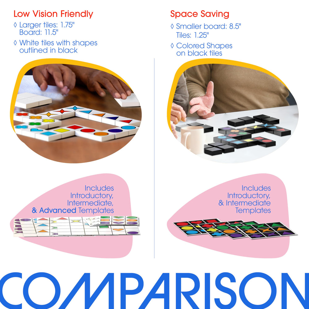Keeping Busy durable, senior-friendly pieces designed for easy handling.