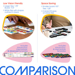 Keeping Busy durable, senior-friendly pieces designed for easy handling.
