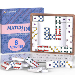 Keeping Busy Match The Dots Dominoes board supports steady hand coordination during memory play.