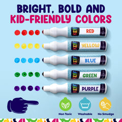 KEFF Dot Art Kids 300 pom-poms add texture and fun
