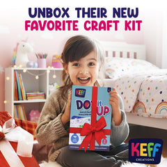 KEFF Dot Art Kids Craft Kit offers versatile, screen-free activities at home