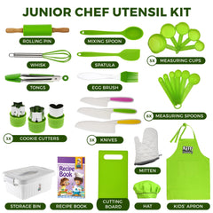 KEFF safe knives and cutting board enable real cooking with supervision