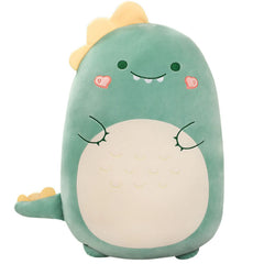 Kekeso dinosaur plush hug pillow front view, ideal for comforting hugs at bedtime