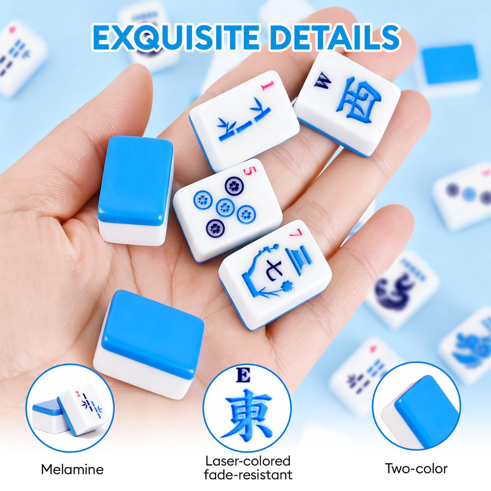 kemomu travel bag with dice and chips for on-the-go games