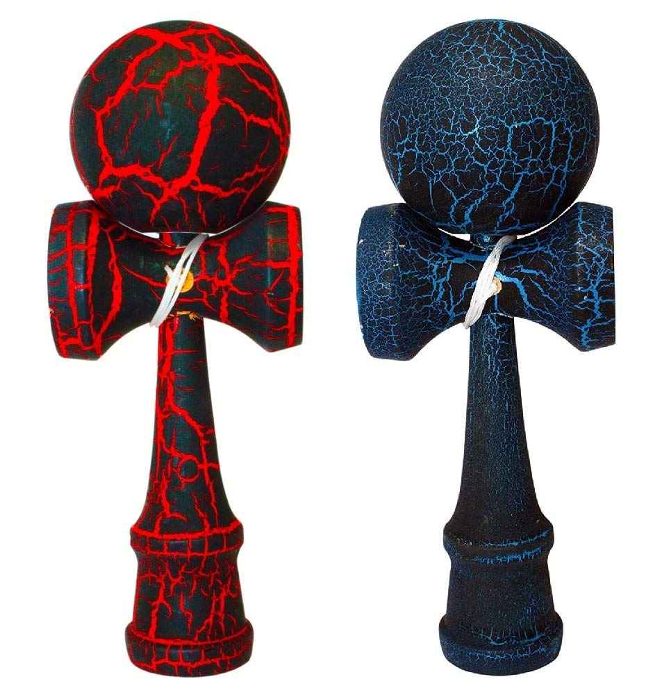 KENDAMA TOY CO. competition kendama full-size red-black pack for skill practice
