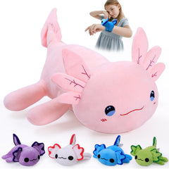 kenvc Axolotl Mommy pink plush for cozy hugs