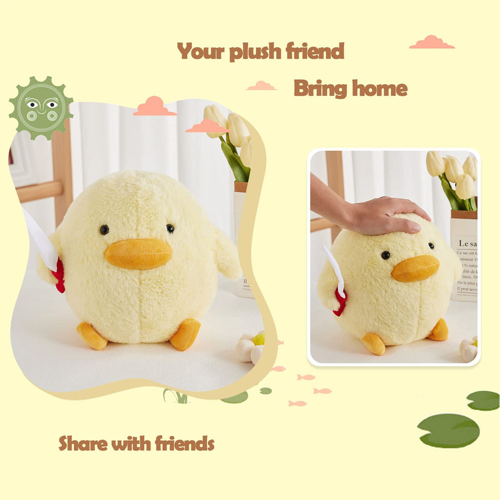 Kephay duck plush bed decor fits a cozy bedtime setup.