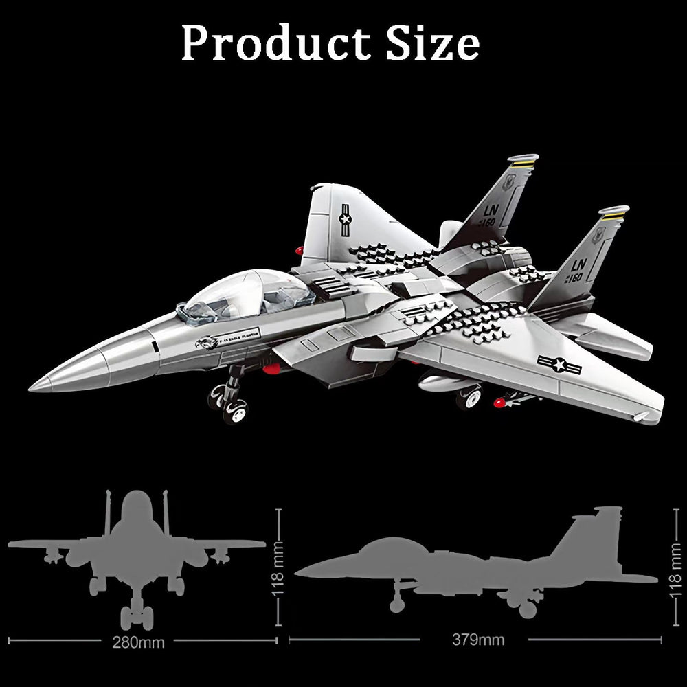 KERHENE F-15 in-flight view captures dynamic imagination during play sessions.