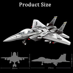 KERHENE F-15 in-flight view captures dynamic imagination during play sessions.