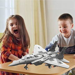 KERHENE F-15 landing gear adds realism and sturdy stand for display.