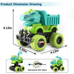 KESIYI mini dinosaur figures 6pcs ideal for pretend play and storytelling.