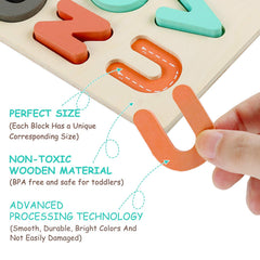Kesletney wooden puzzle gift pack inspires curiosity and creative play for ages 3 and up.