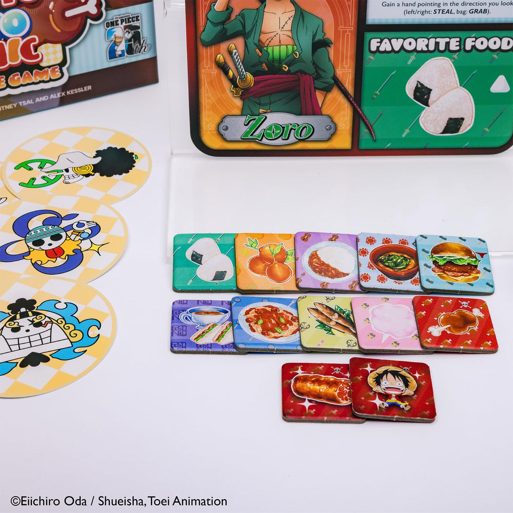 KESS One Piece Bento Panic Game character powers add strategic twists and excitement.