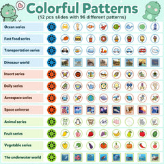 KETIEE 96-pattern discs spark kids creativity.