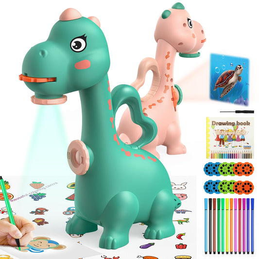 KETIEE dinosaur projector with two heads for versatile projection.