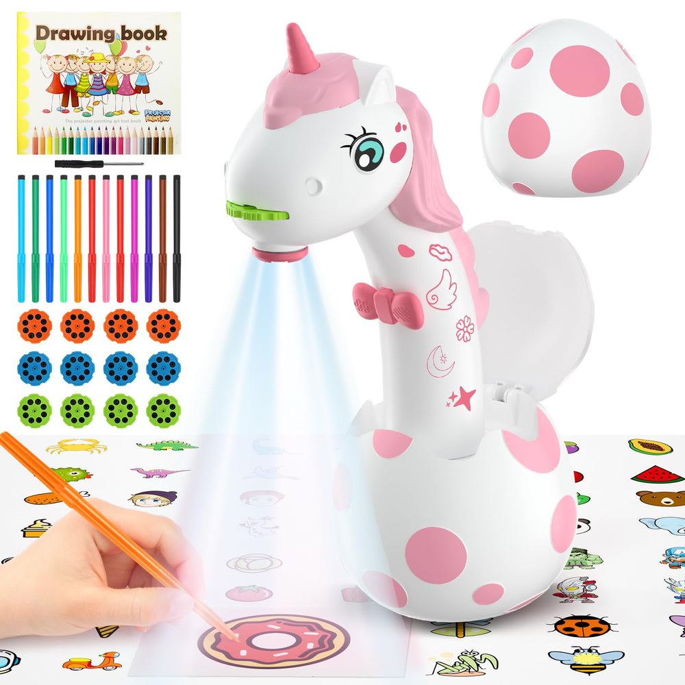 KETIEE Unicorn Drawing Projector main unit for creative tracing sessions.