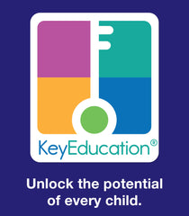 Key Education color-coded set aids early grammar and reading at home or school.