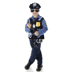 Keymall kids police costume set complete for imaginative costumes