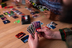 Keymaster Games Campy Creatures card-back design signals easy setup.
