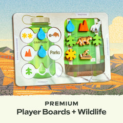 Keymaster Games Parks 2nd Edition park landmarks art brings immersive scenery to gameplay