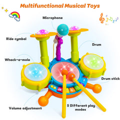 Keysense microphone included for singing along and expressive play.
