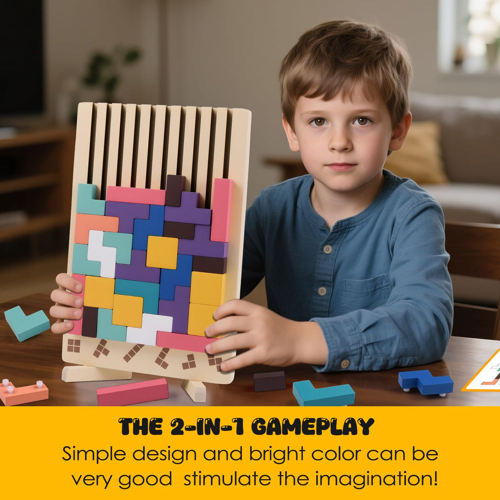 Kiapeak montessori-learning block puzzle supports early education through curious exploration.