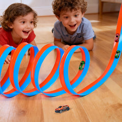 Kiapeak track roll-up storage makes cleanup quick after play.