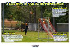 Kickerball panels reveal enhanced aerodynamics for fast passes.