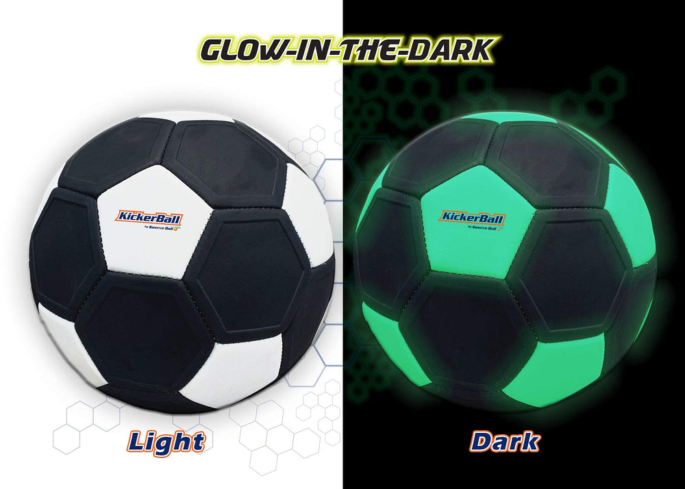 Kickerball indoor drill panels promote control during play.