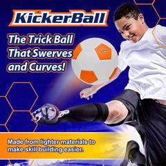 Kids and adults can enjoy casual play and skill-building with this training ball.