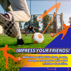 Kickerball ready for outdoor and indoor use with versatile training options.