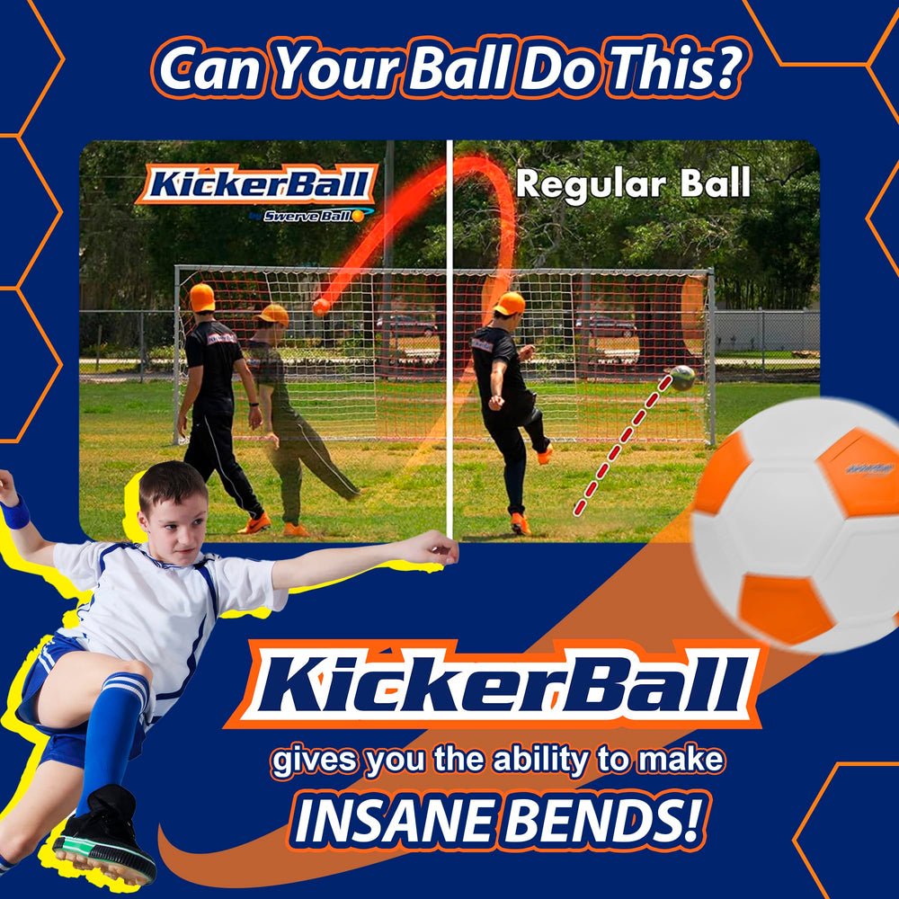 Kickerball size 4 construction designed for durable play on any surface.