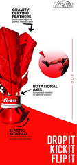 Kickit in action during a kick motion, enhancing ball control