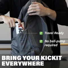 Kickit five feather wind resistance design enabling longer airtime
