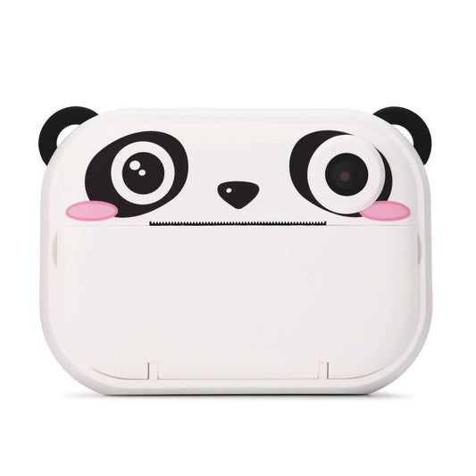 Kidamento instant print camera front view showing compact kid-friendly design for adventures.