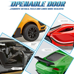 KIDAMI die-cast mini vehicles 1:64-scale offer durable build for lasting play.