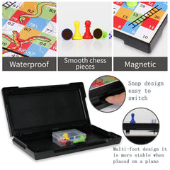KIDAMI magnetic snakes and ladders pieces with firm grip for stable play.