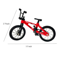 kidbeile mini finger bike side view highlights movable parts for tricks and customization