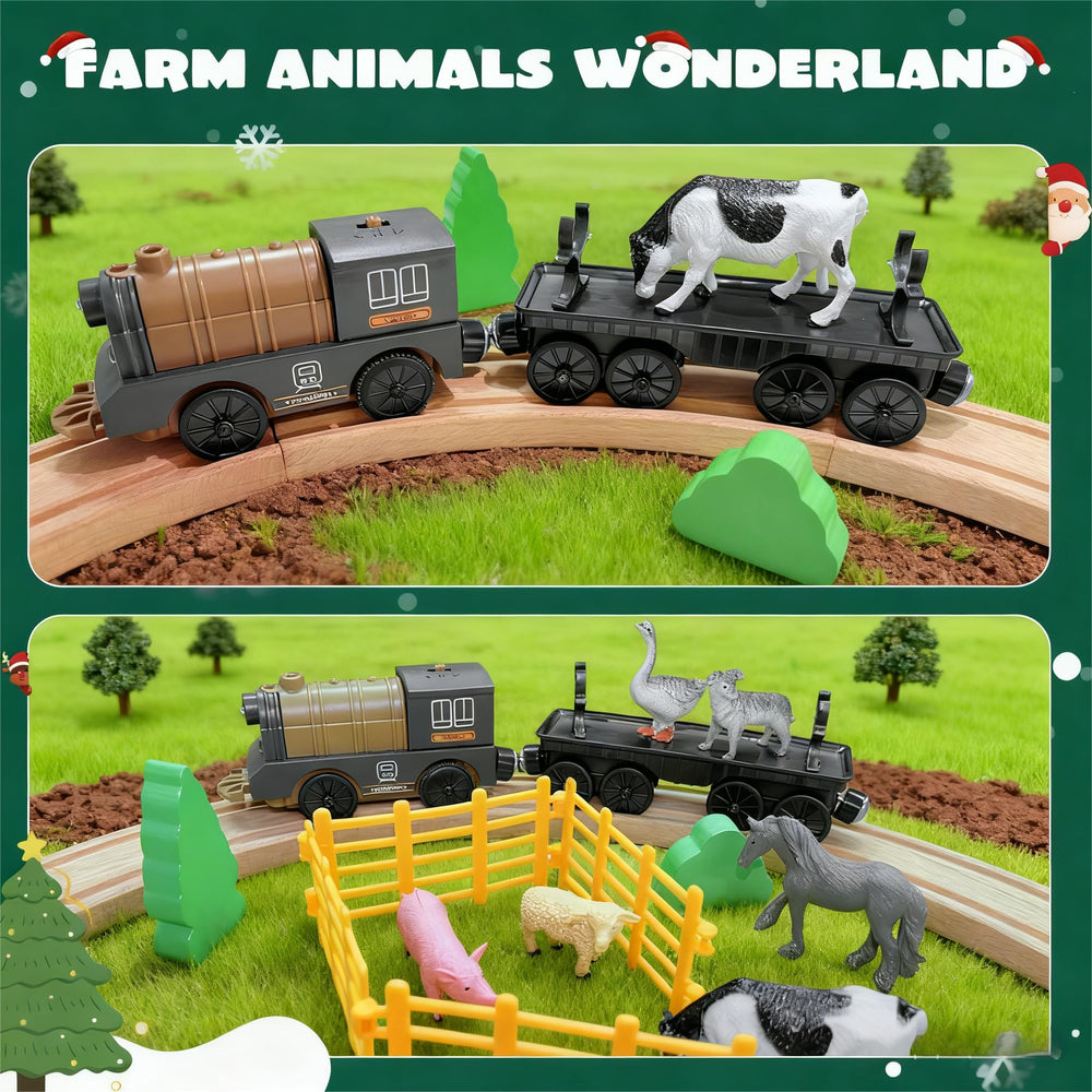 KIDBEST double-sided tracks offer Brio and Thomas compatibility and versatile layouts.