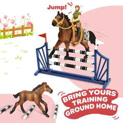 KIDBEST Rider figurine invites kids to lead training sessions.
