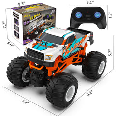 Kidcia 1:16-scale truck is suitable for indoor and outdoor play sessions.