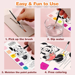 Kidcraft Paint with Water includes an extra refill page to extend playtime.