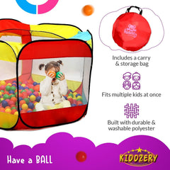 Kiddey indoor-outdoor ball pit ideal for backyards and playrooms