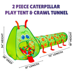 Kiddey Caterpillar wipe-clean fabric keeps play easy to clean after muddy adventures.